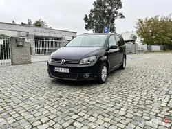 Czarny Używany 2014 VW Touran Life Minivan | 29 900 zł (Super Cena)