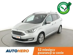 Srebrny Używany 2016 Ford Grand C-Max Minivan | 42 800 zł