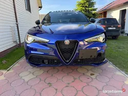 Niebieski Używany 2020 Alfa Romeo Stelvio Ti SUV | 79 900 zł