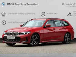 Czerwony melbourne metalizowany Używany 2024 BMW 318 Shadowline Kombi | 184 900 zł (Drogi)