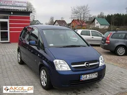 Niebieski ciemny (metalik) Używany 2004 Opel Meriva Minivan | 24 900 zł