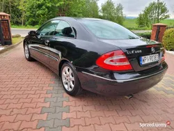 Czarny Używany 2006 Mercedes CLK200 Coupe | 22 500 zł