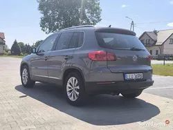Szary Używany 2015 VW Tiguan SUV | 62 000 zł
