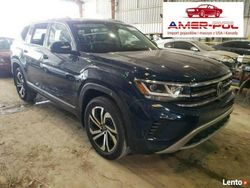 Niebieski Używany 2021 VW Atlas SEL SUV | 138 000 zł