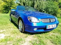 Niebieski Używany 2000 Mercedes A170 Kabriolet | 14 000 zł