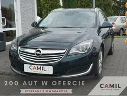 Zielony (metalik) Używany 2014 Opel Insignia Kombi | 27 800 zł (Uczciwa cena)