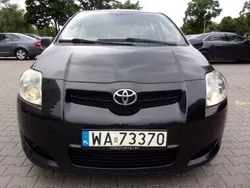 Czarny Używany 2007 Toyota Auris Hatchback | 12 990 zł