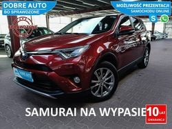 Bordowy (metalik, perła) Używany 2017 Toyota RAV4 Hybrid SUV | 88 800 zł (Uczciwa cena)