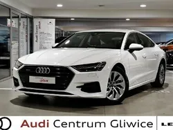 Biały Używany 2021 Audi A7 Hatchback | 209 900 zł (Uczciwa cena)