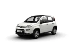 Lakier dwukolorowy biały pastelowy czarny dach Nowe 2024 Fiat Panda Hatchback | 63 230 zł
