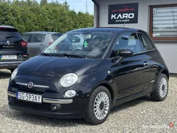 Czarny Używany 2010 Fiat 500 Hatchback | 15 990 zł