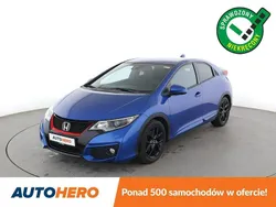 Niebieski Używany 2015 Honda Civic Hatchback | 56 600 zł (Dość drogi)