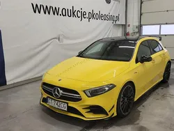 Żółty Używany 2019 Mercedes A35 AMG AMG Hatchback | 130 000 zł