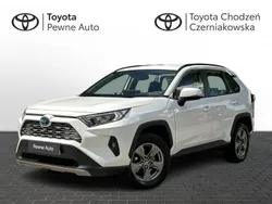 Biały Używany 2022 Toyota RAV4 Hybrid Comfort SUV | 149 900 zł (Uczciwa cena)
