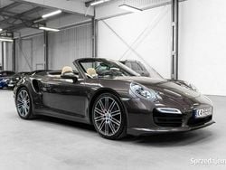 Brązowobeżowy Używany 2014 Porsche 911 Turbo Cabriolet Kabriolet | 475 000 zł