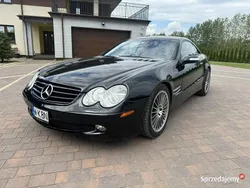 Czarny (metalik) Używany 2004 Mercedes SL500 Kabriolet | 75 800 zł