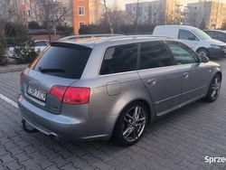 Srebrny Używany 2007 Audi A4 S-Line Sedan/Limuzyna | 23 900 zł (Dość drogi)