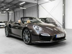 Brązowobeżowy Używany 2014 Porsche 911 Turbo Cabriolet Kabriolet | 475 000 zł