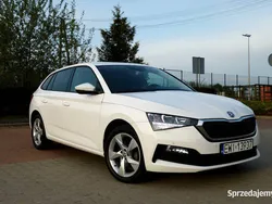 Biały Używany 2021 Skoda Scala Style Hatchback | 70 900 zł (Uczciwa cena)