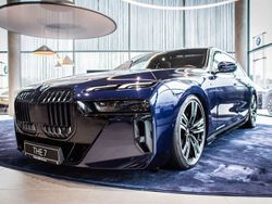 Niebieski tanzanite bmw individual metalizowany Używany 2023 BMW 740 Comfort Edition Sedan/Limuzyna | 572 500 zł