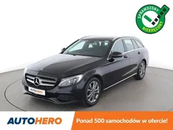 Czarny (metalik) Używany 2017 Mercedes C180 Kombi | 67 100 zł