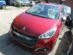 Bordowy Używany 2016 Peugeot 208 Hatchback | 14 900 zł