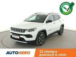 Biały Używany 2022 Jeep Compass Limited SUV | 83 400 zł (Super Cena)