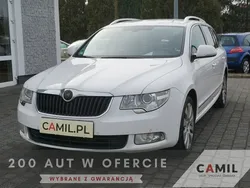 Biały Używany 2012 Skoda Superb Kombi | 24 600 zł (Uczciwa cena)
