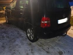 Czarny Używany 2004 VW Touran Minivan | 5000 zł (Super Cena)