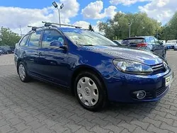 Niebieski Używany 2011 VW Golf VI Trendline Kombi | 19 500 zł (Dobra cena)