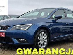 Niebieski Używany 2016 Seat Leon ST Kombi | 38 900 zł