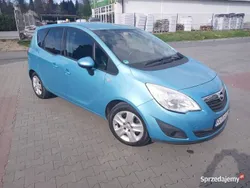 Niebieski Używany 2011 Opel Meriva Minivan | 19 900 zł (Uczciwa cena)