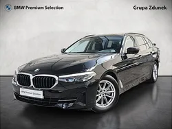 Czarny Używany 2023 BMW 518 Kombi | 154 900 zł (Dobra cena)