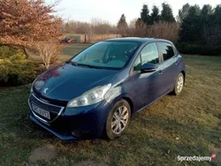 Niebieski Używany 2013 Peugeot 208 Hatchback | 19 800 zł (Uczciwa cena)