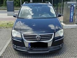 Czarny Używany 2007 VW Touran Minivan | 16 500 zł (Dość drogi)