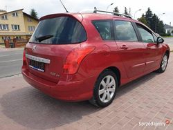 Bordowy Używany 2009 Peugeot 308 SW Kombi | 11 900 zł