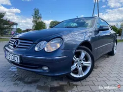 Granatowy Używany 2005 Mercedes CLK200 Coupe | 21 000 zł
