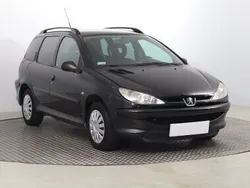 Czarny Używany 2005 Peugeot 206 Kombi | 2999 zł