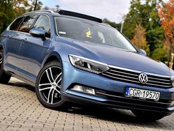 Niebieski Używany 2016 VW Passat Kombi | 40 900 zł (Uczciwa cena)