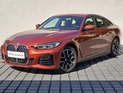Pomarańczowy zachód słońca metalizowany Używany 2024 BMW 420 Gran Coupé Shadowline Coupe | 199 900 zł (Dobra cena)