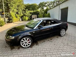 Czarny Używany 2003 Audi A4 Cabriolet Kabriolet | 12 500 zł