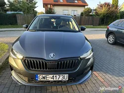 Szary Używany 2021 Skoda Scala Hatchback | 62 700 zł (Dobra cena)