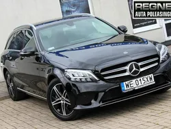Czarny (metalik) Używany 2019 Mercedes C200 Exclusive Kombi | 96 900 zł (Uczciwa cena)