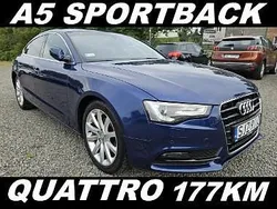 Niebieski Używany 2013 Audi A5 Sportback Coupe | 48 900 zł