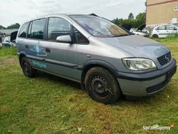 Niebieski Używany 2002 Opel Zafira Minivan | 6000 zł