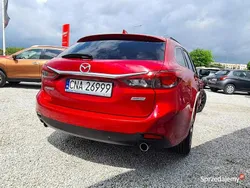 Wiśniowy Używany 2017 Mazda 6 Kombi | 56 900 zł (Uczciwa cena)