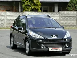 Czarny Używany 2008 Peugeot 207 Outdoor Outdoor Kombi | 12 900 zł