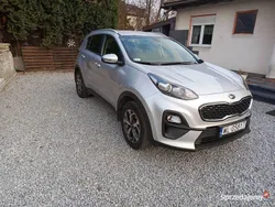 Srebrny Używany 2021 Kia Sportage SUV | 78 900 zł (Dobra cena)