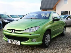 Zielony Używany 2003 Peugeot 206 CC Kabriolet | 7500 zł (Uczciwa cena)