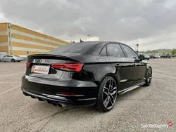Czarny Używany 2018 Audi S3 Sedan/Limuzyna | 124 997 zł (Dobra cena)